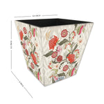 Ikat Chintz Dustbin