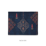 Ornate Mughal Boota Deep Blue Gift Envelope - Medium