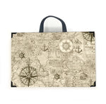Nautical Map Lap Tray