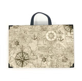 Nautical Map Lap Tray