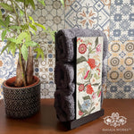 Ikat Chintz Cloth Napkin Stand