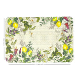 Lemon Lush Laminated Tablemat