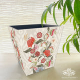 Ikat Chintz Dustbin