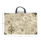 Nautical Map Lap Tray
