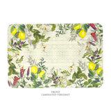 Lemon Lush Laminated Tablemat