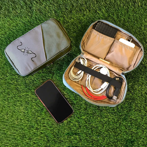 Camper Travel Electronics Pouch