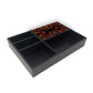 Black Paisley Organiser Tray