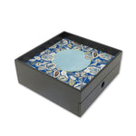 Azure Foliage Drawer Tray Small