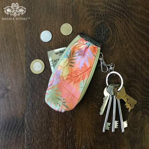 Peachy Days Key Pouch