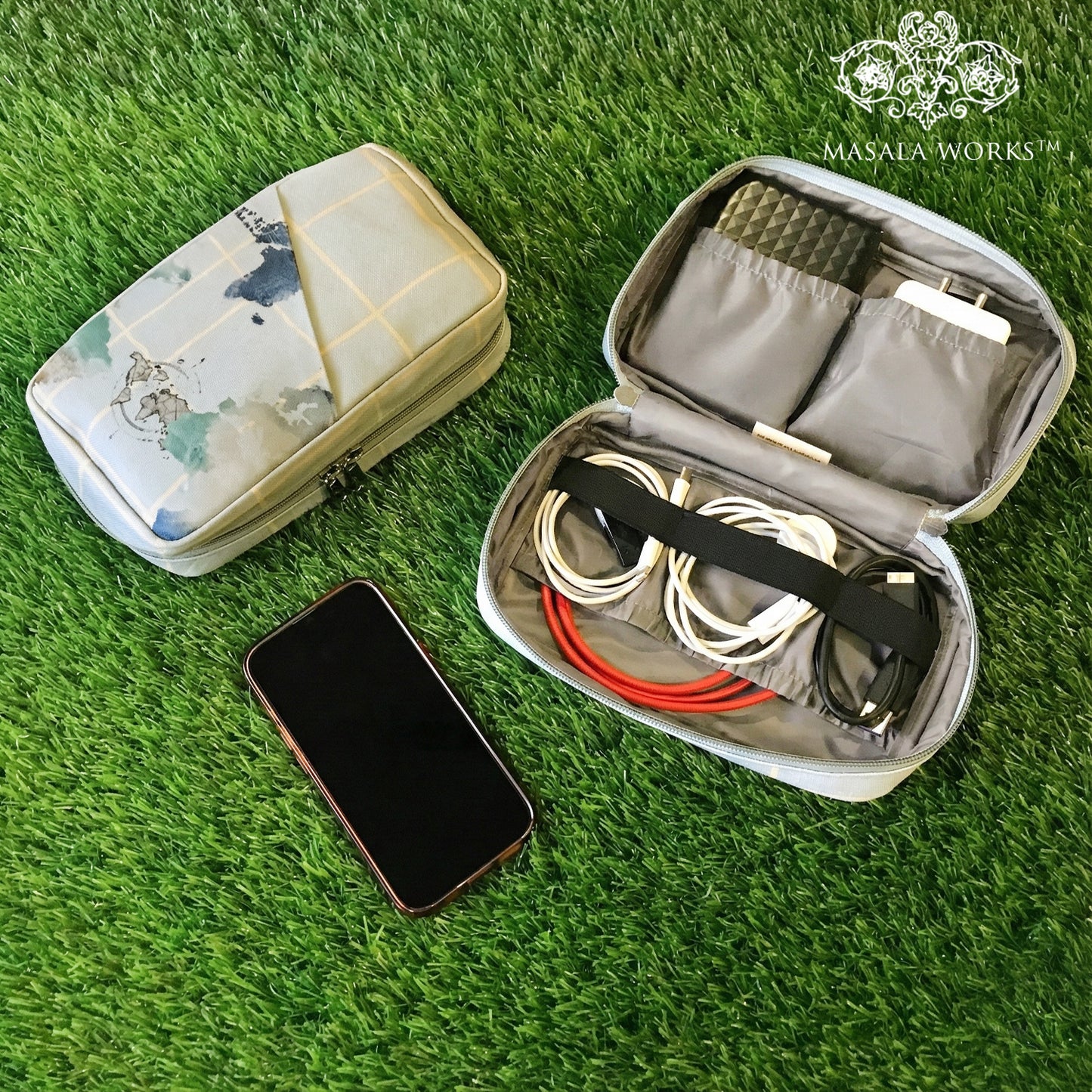 World Travel Electronics Pouch