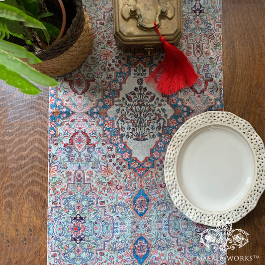 Classic Persian Kilim Table Runner