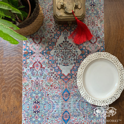Classic Persian Kilim Table Runner