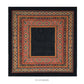 Contemporary Ikat Set Of 6 Table Napkins