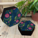 Lotus jaal Hexagon Box