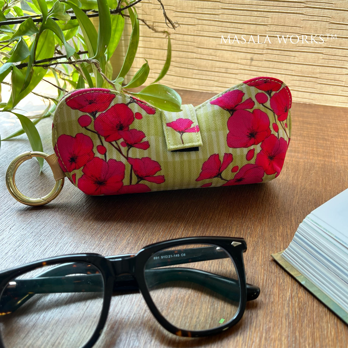 Poppy Rush Spectacle Case With Ring