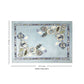 Azure Foliage Cotton Fabric Table mats (set of 2)