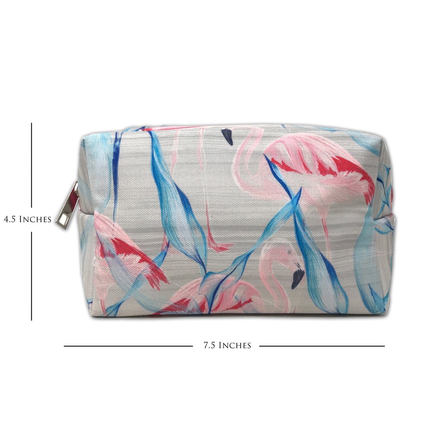 Blushing Flamingos Travel Pouch