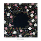 Midnight Blooms Set Of 6 Table Napkins