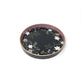 Midnight Blooms Enamel Round Tray