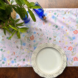 Pale Blossom Reversible Table Runner