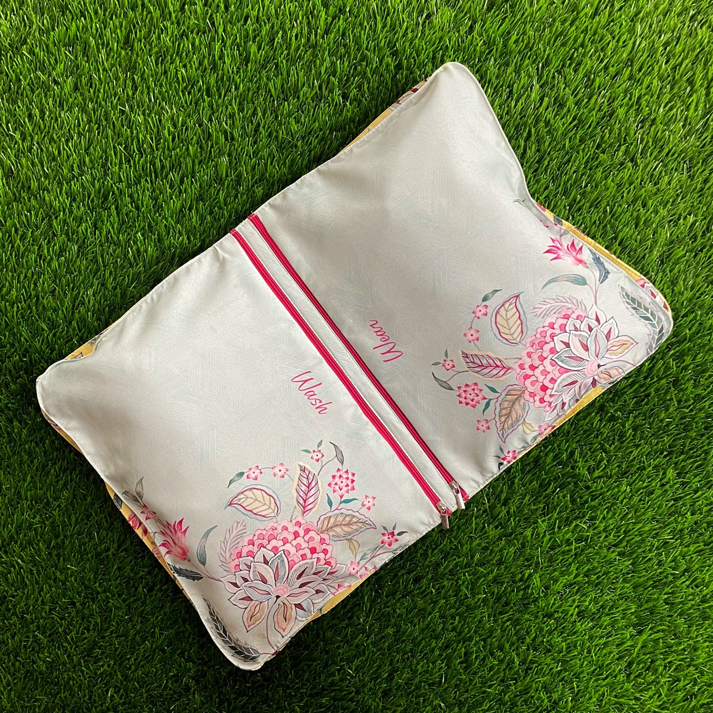 Aster Blooms Lingerie Bag