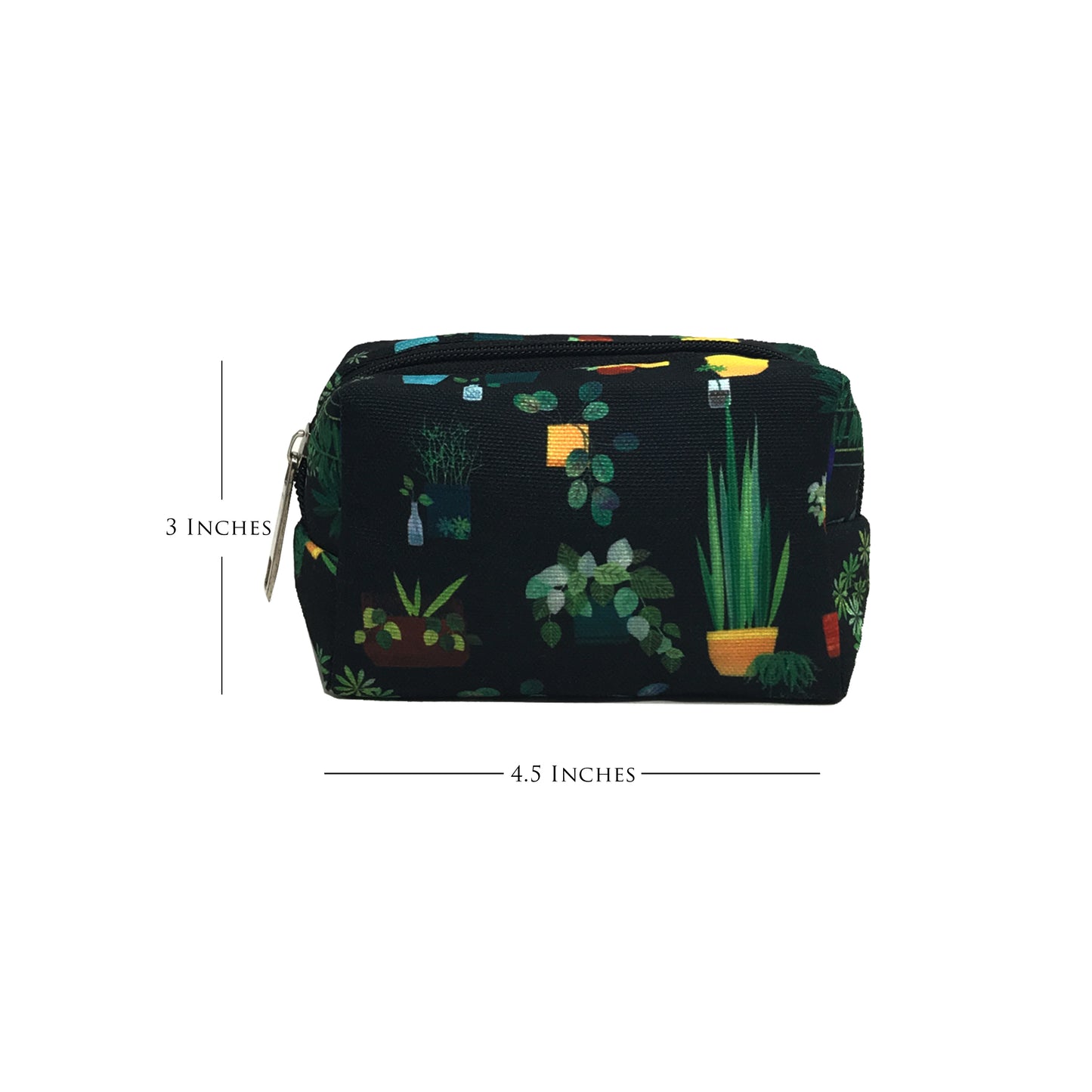 Midnight Botanical Travel Pouch Small