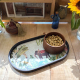 Tropical Elephant Oval Medium Tray
