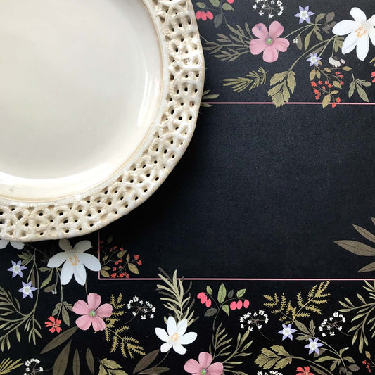 Midnight Blooms Tablemat
