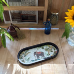 Tropical Elephant Oval Small Tray