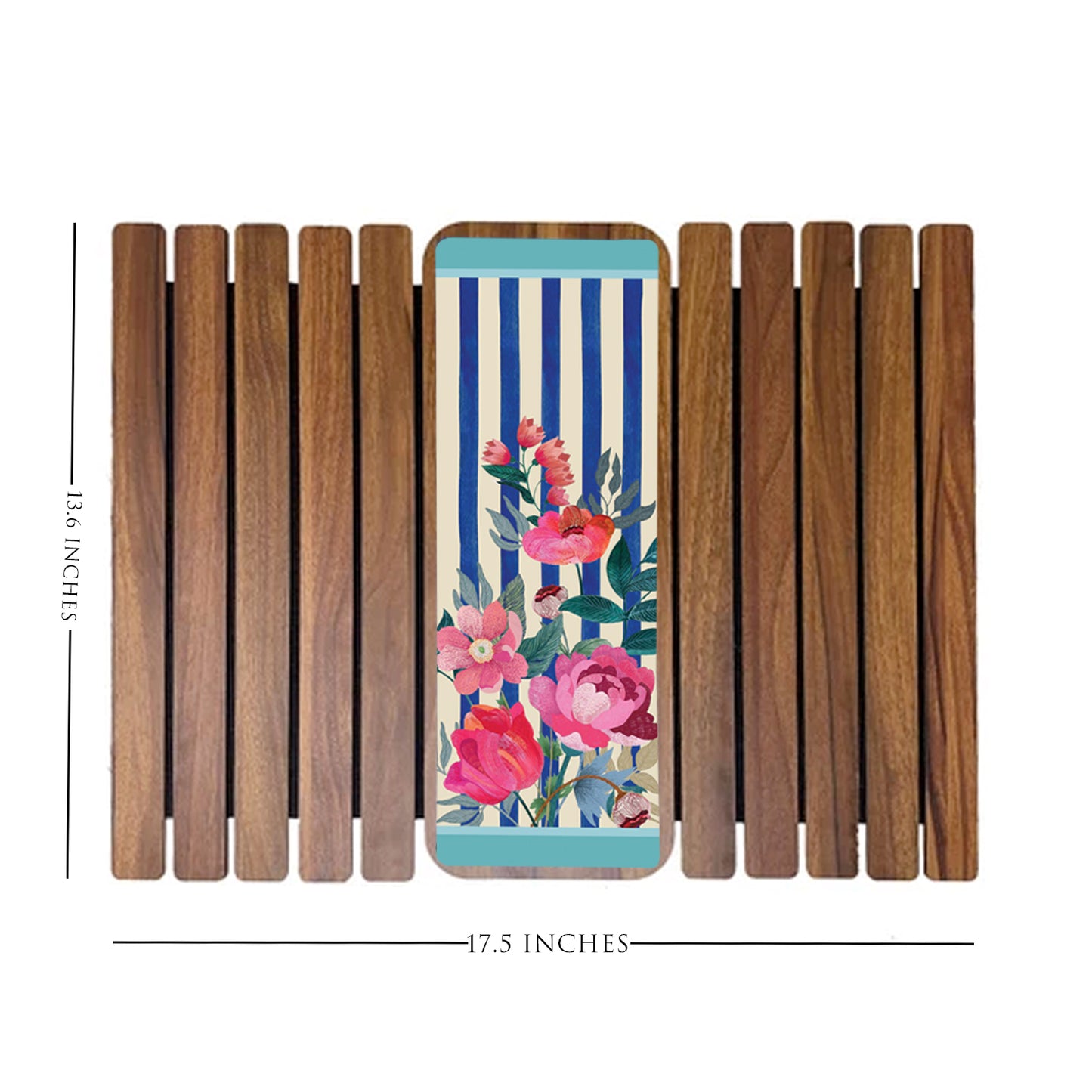 Stripes And Petal Sofa Handle Mats