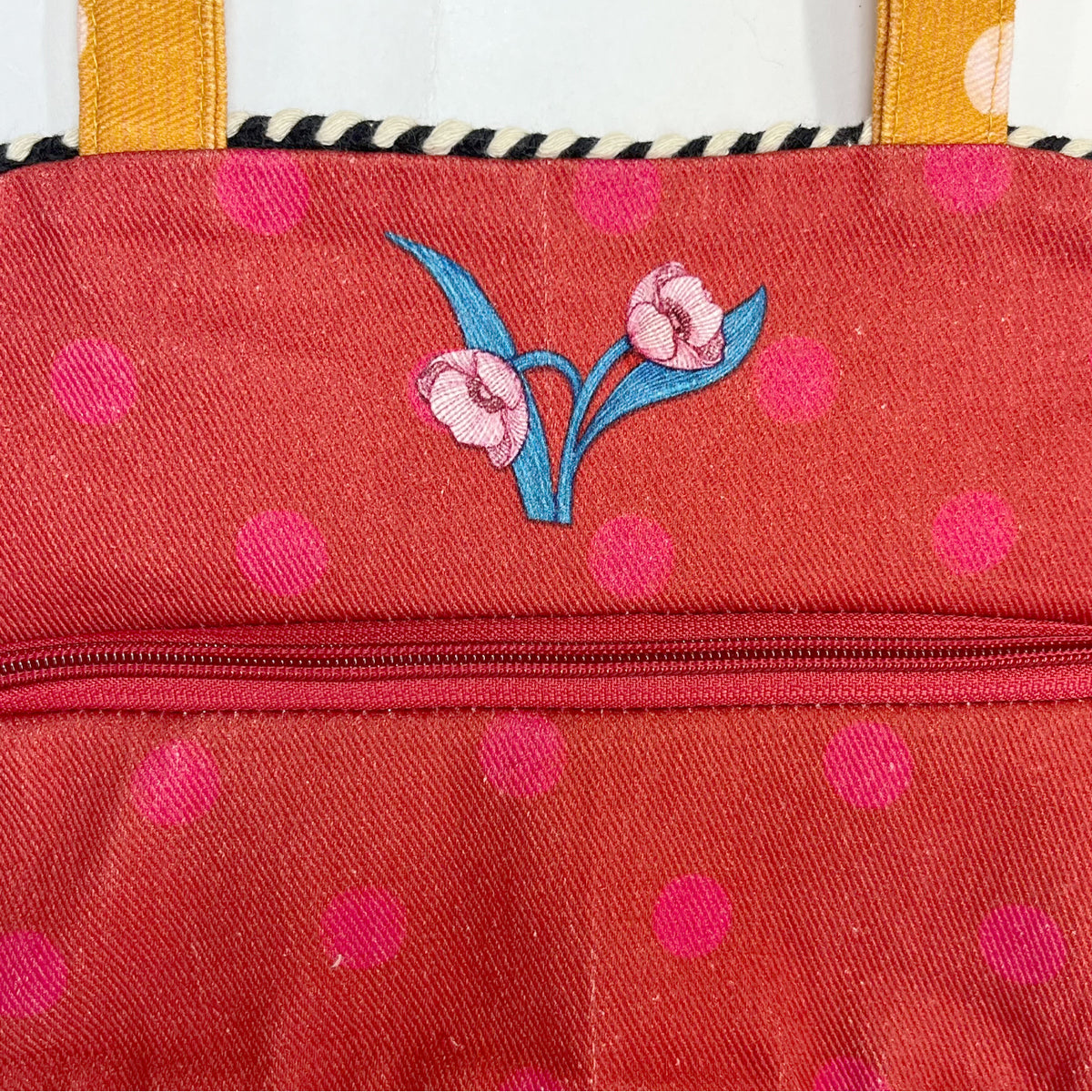 Bloom & Dot Oval Tote Bag
