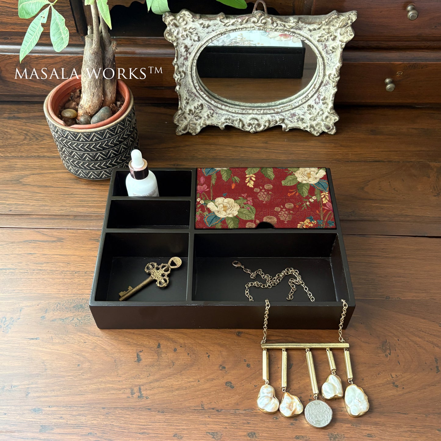 Indian Mogra Organiser Tray