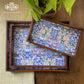 Blue Pottery Tray Set