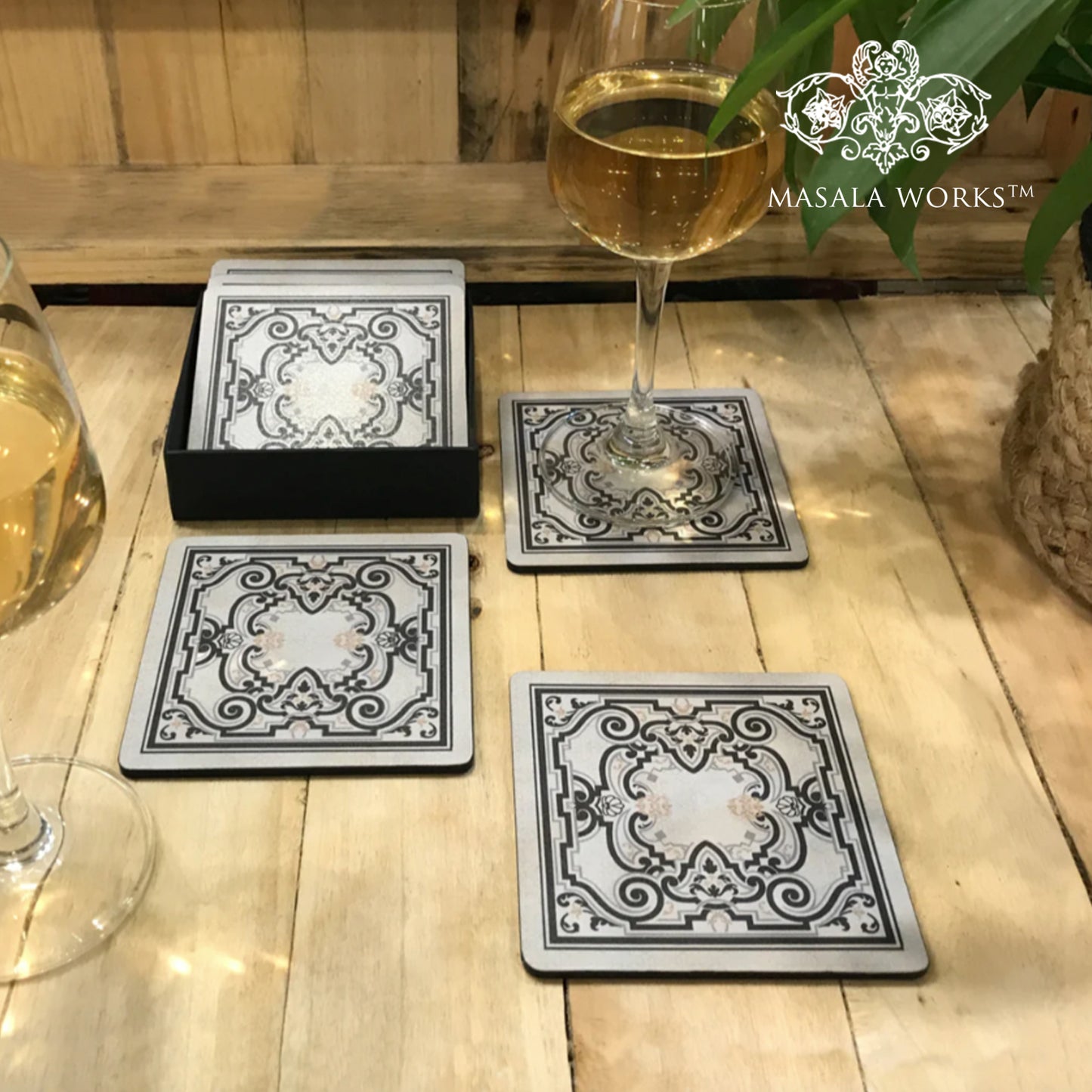 Summer Grunge Coasters