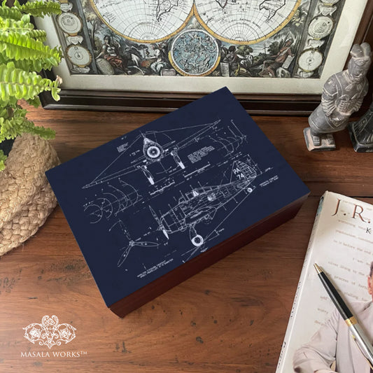 Aeronautical Jewellery/Organiser Box