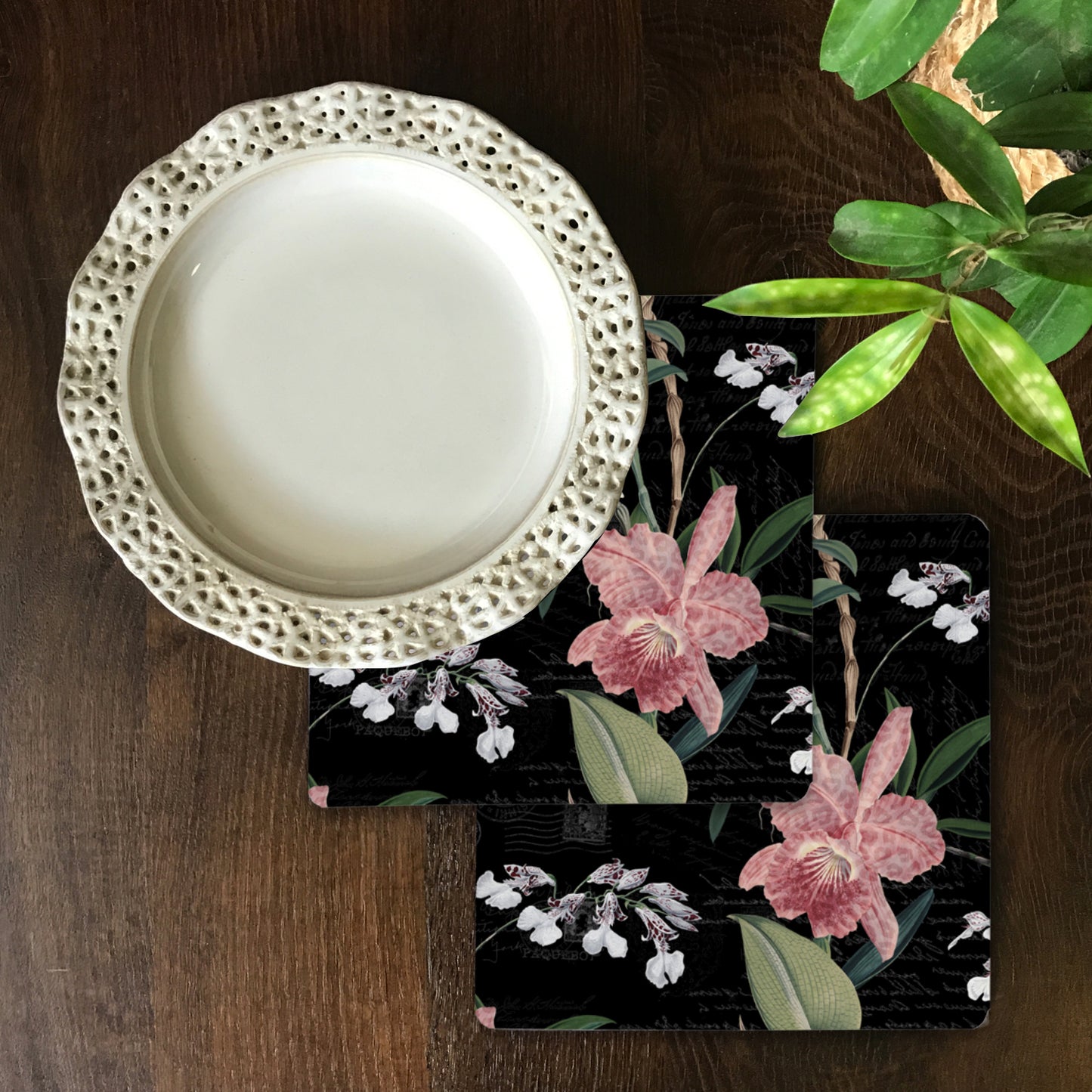 Nocturnal Bloom Trivet