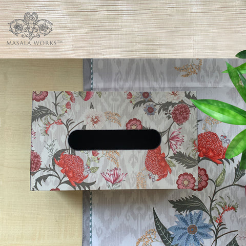 Ikat Chintz Tissue Box