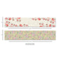 Aster and Artichoke Blooms Reversible Table Runner