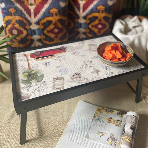 Vintage Car Bed Tray