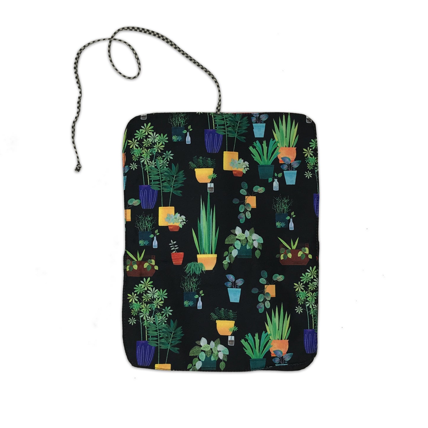 Midnight Botanical Makeup Pouch