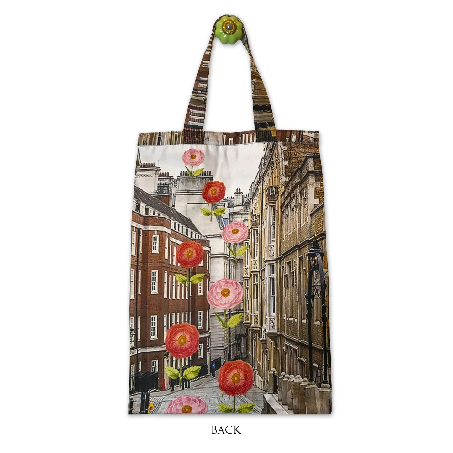 Urban Bloom Scape Shoe Bag