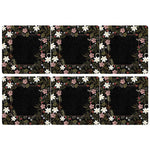 Midnight Blossom Coasters