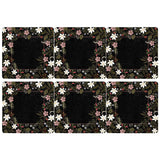 Midnight Blossom Coasters