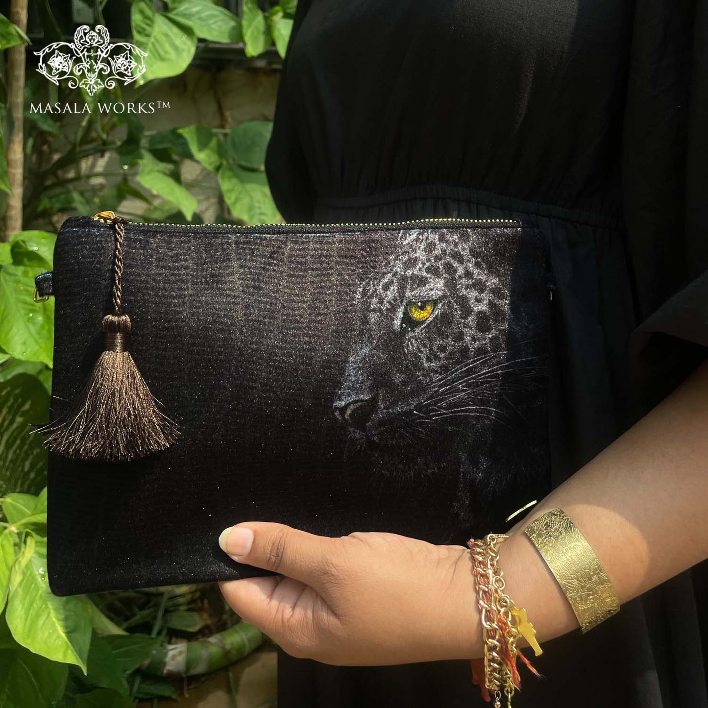 Eye of the Leopard Clutch/Sling Bag