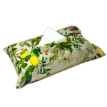 Lemon Fabric Tissue Box Cover