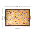 Chintz Garden Wooden Tray Set