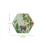 Majestic Elephant Hexagon Box