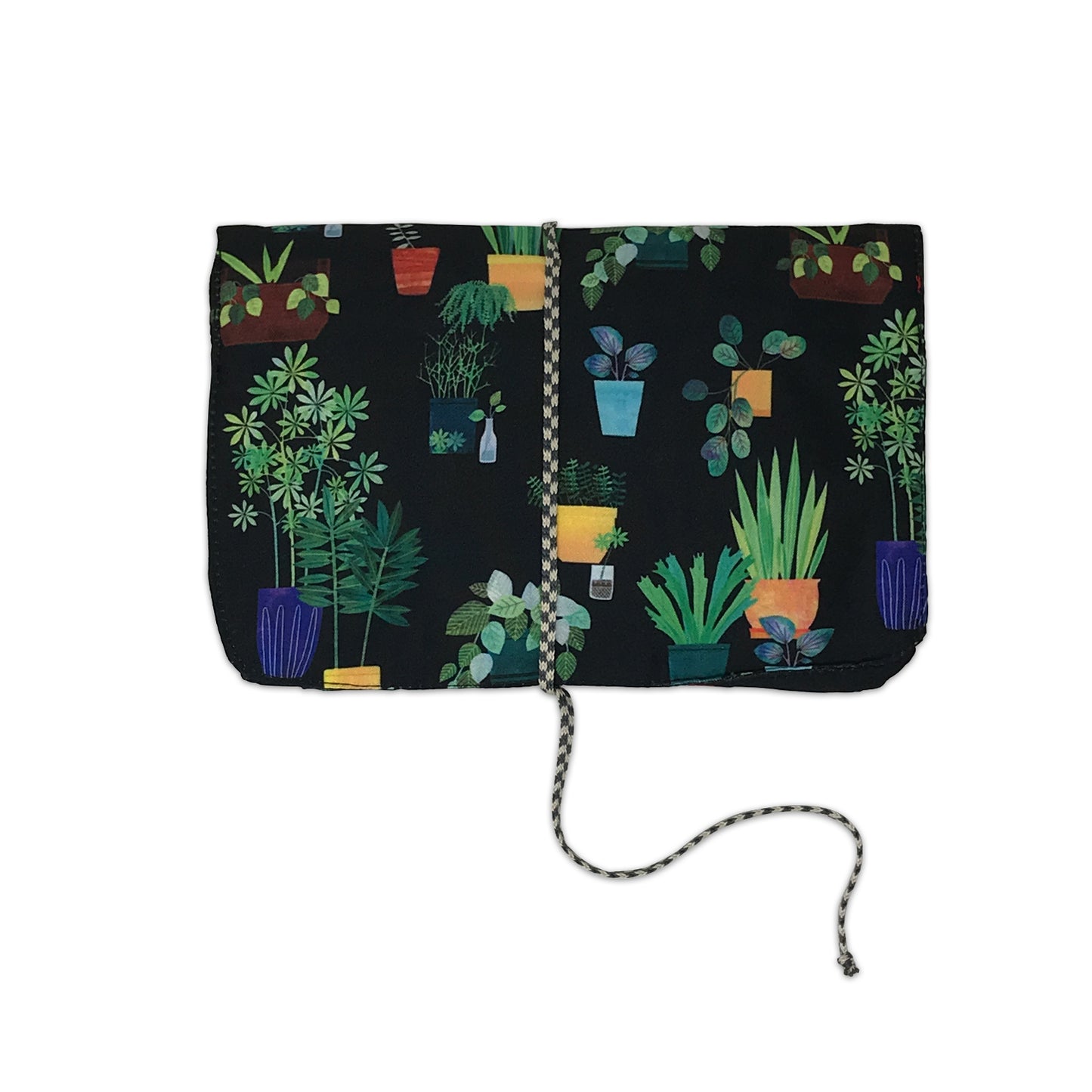 Midnight Botanical Makeup Pouch