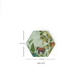 Majestic Elephant Hexagon Box