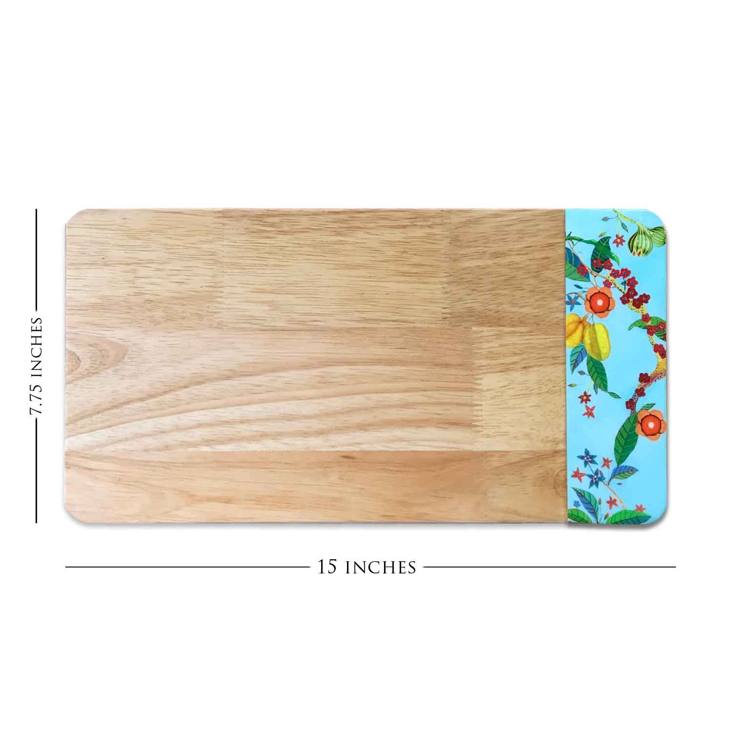 Tropical Fruit Canopy  Wooden Platter